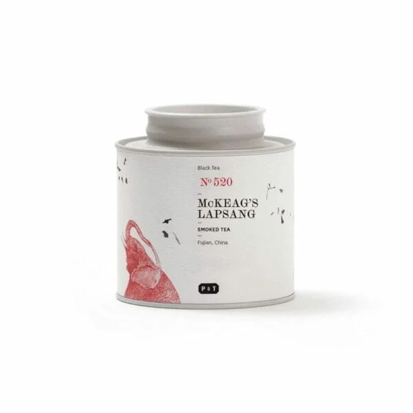 A Lapsang Souchong, smoked black tea from China.