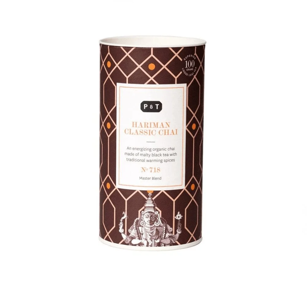 Hariman Classic Chai is An energizing organic chai made of malty black tea with traditional warming spices