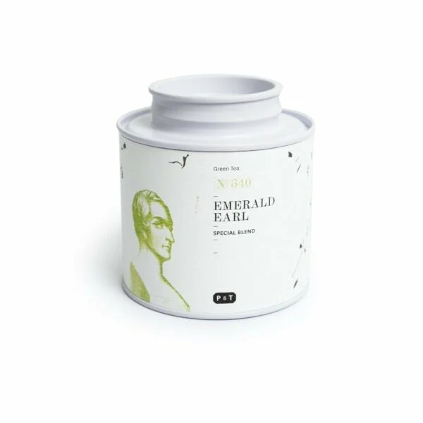 Emerald Earl japanese green tea, tea bag, in the paper box
