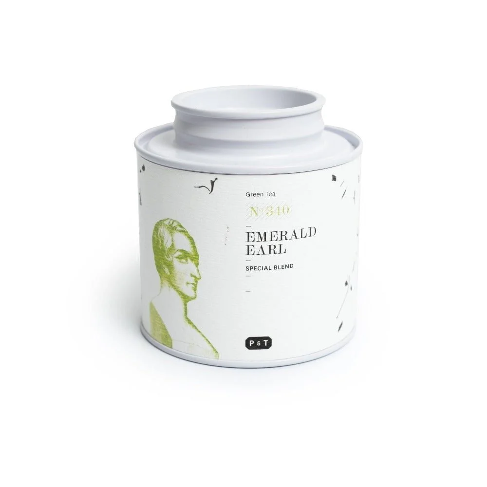 Emerald Earl japanese green tea, tea bag, in the paper box